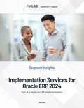 Implementation Services for Oracle ERP 2024 Report Cover Image