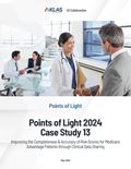 Points of Light 2024 Case Study 13: Improving the Completeness & Accuracy of Risk Scores for Medicare Advantage Patients through Clinical Data Sharing