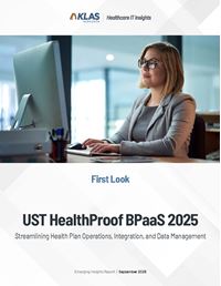 UST HealthProof BPaaS 2025