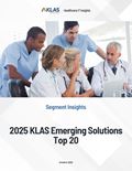 2025 KLAS Emerging Solutions Top 20
