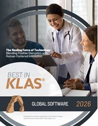 2026 Best in KLAS Awards - Global Software