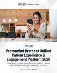 Vectramind firstpass Unified Patient Experience & Engagement Platform 2026