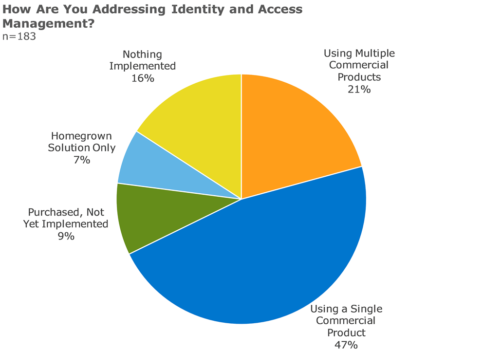 how are you addressing identity and access management