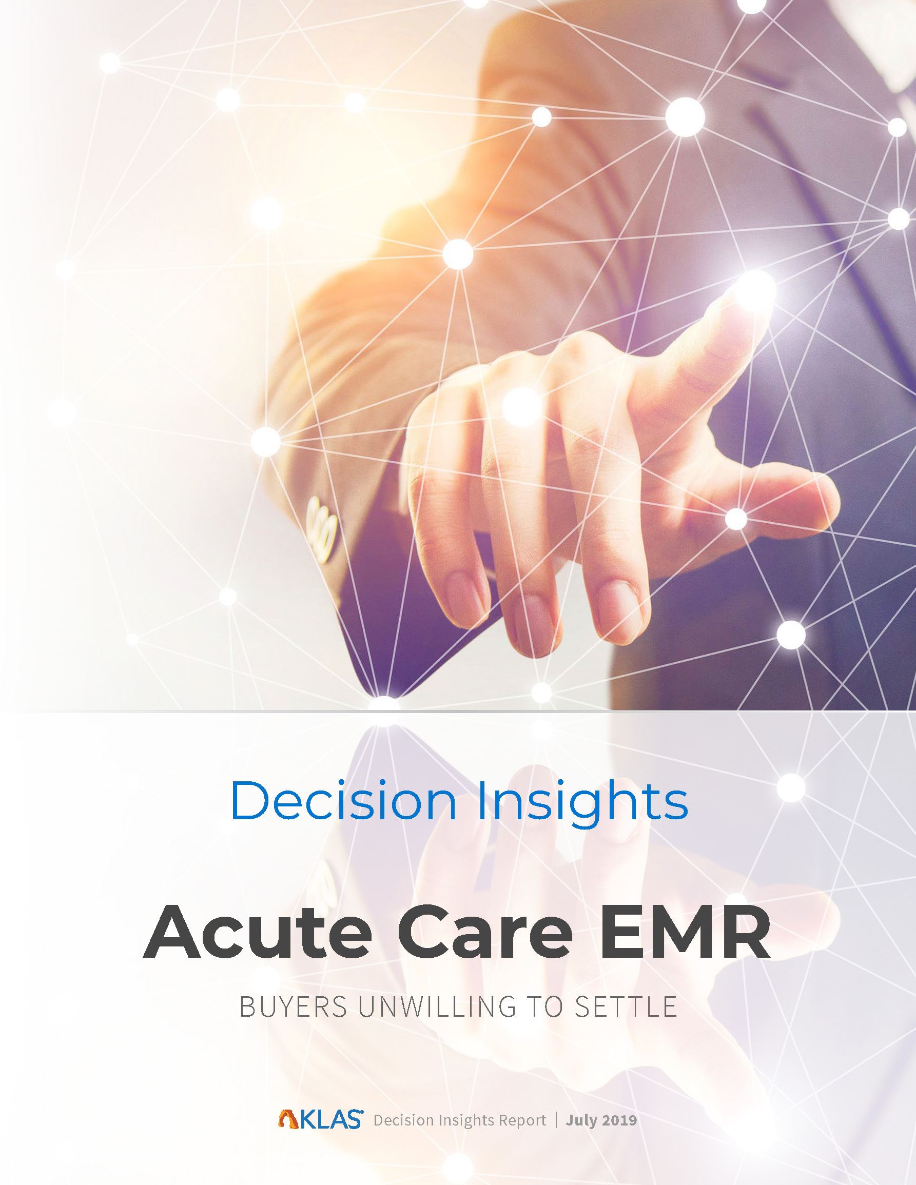 acute care emr decision insights cover