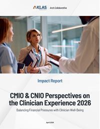 cmio & cnio perspectives on the clinician experience 2026