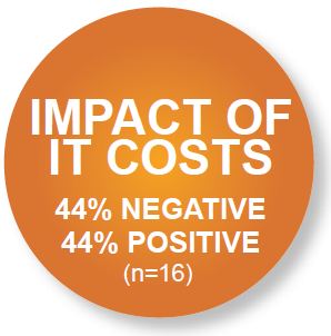 impact of it costs