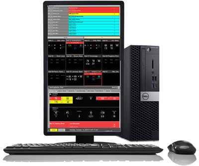 capsule ventilated patient surveillance workstation