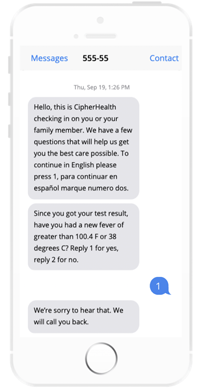 cipherhealth crisis response suite mobile view